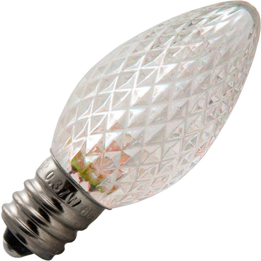 Standard - .37W C7 Deco LED - Candelabra Base - Warm White