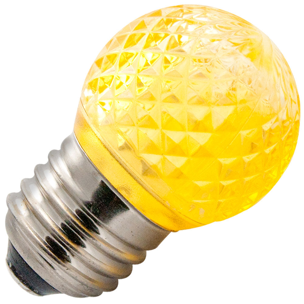 Standard - .96W 100-300V G11 Decorative LED - E26 Base - Amber