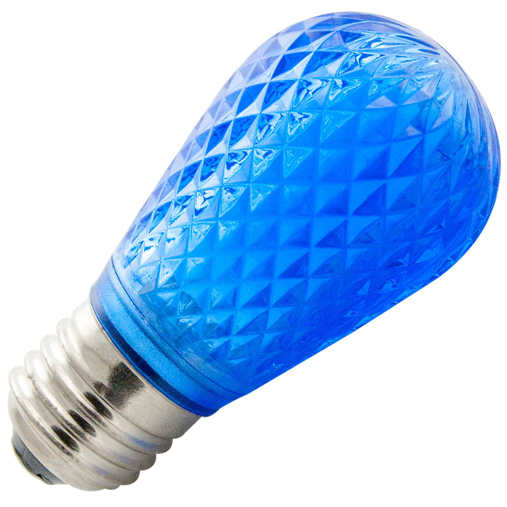 Standard - .96W 100-130V LED - S14 - Medium Base - Blue