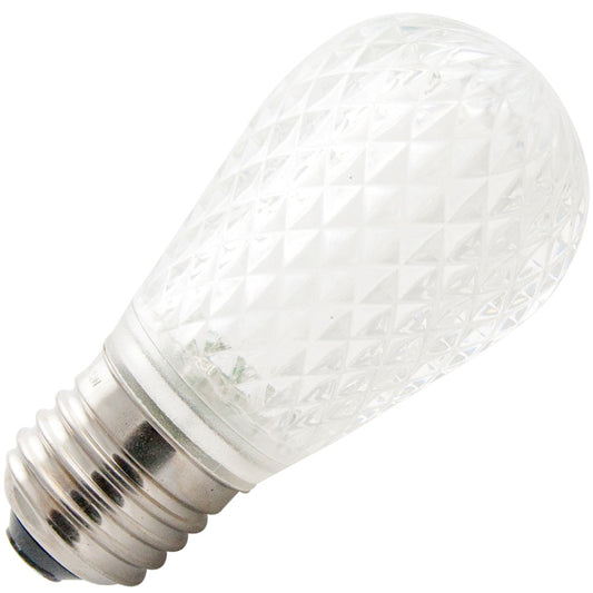 Standard - .96W 100-130V LED - S14 - Medium Base - Cool White