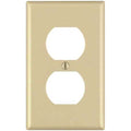 Leviton - 86003 - Ivory|Leviton Duplex Receptacle Wall Plate
