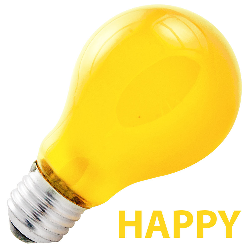 Mood-Happy Bulb | Mood Light Happy/Yellow
