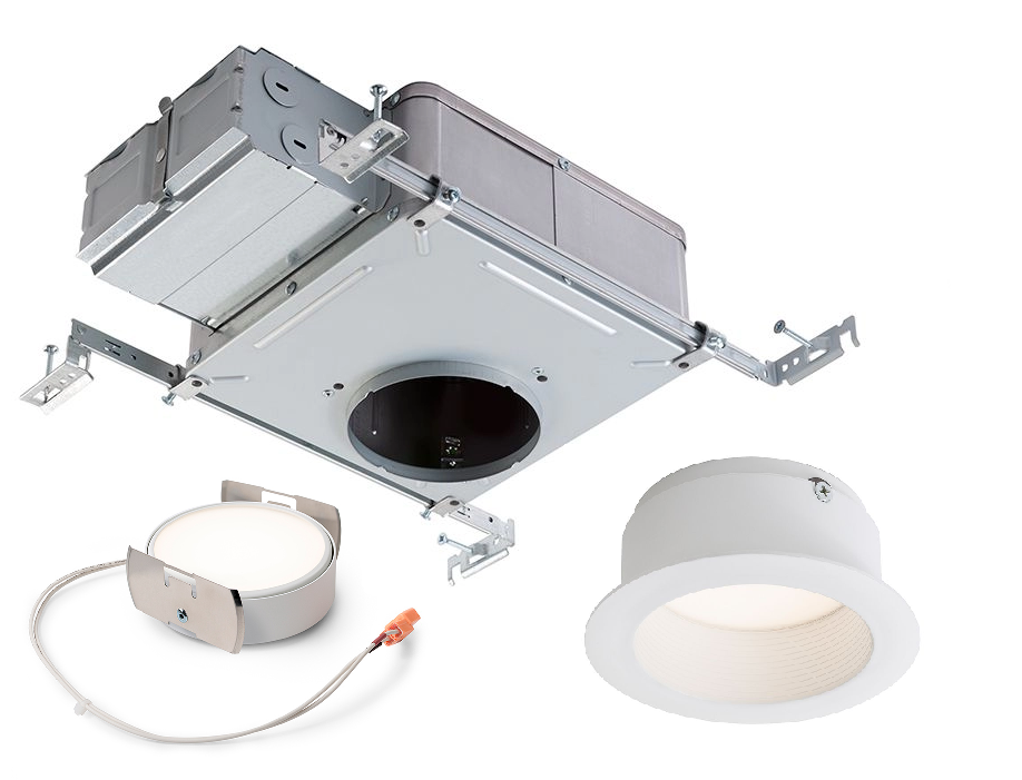 Philips - Trim|Lightolier Complete 1000 Lumen L4R N/C Downlight with