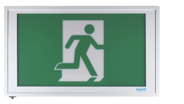Beghelli Emergency Exit QR-RMSPLU-0LR-M-120347V