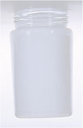 Satco 50-332 6" White Glass Cylinder  3-1/4" D  3-11/64" Fitter  6-1/4" H  Sprayed White Inside