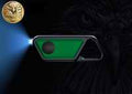 ASP 53059 Sapphire Light, Blue Crystal - Green Aluminum Body  (While Quantity lasts)