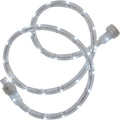 Standard - 12W 120V LED Rope Light - 18 Foot Length - Cool White