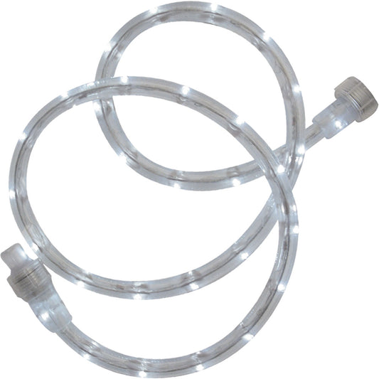 Standard - 12W 120V LED Rope Light - 18 Foot Length - Cool White