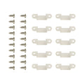 Mounting Clips for 12V Rope & Tape Lights - 10 Piece Count