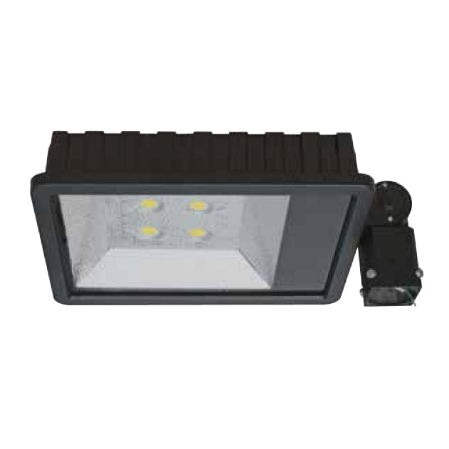 Standard - 120W LED Flood - Slip Fitter - 4000K - Bronze