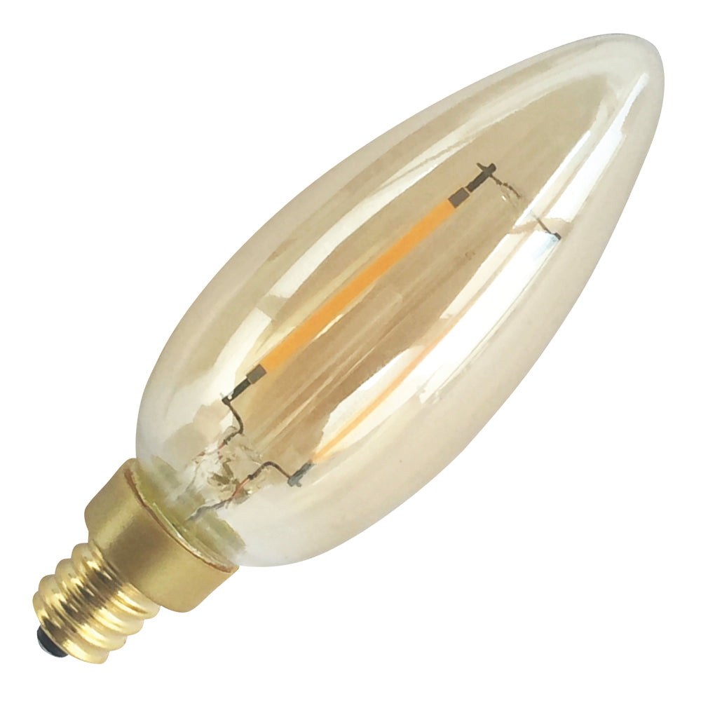 Standard - 3W LED Vintage Filament Style - B11 - Candelabra Base