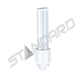 Standard LED Lamp PL Horizontal G24q-4PINBase 6W 40K 120-277V Bypass only