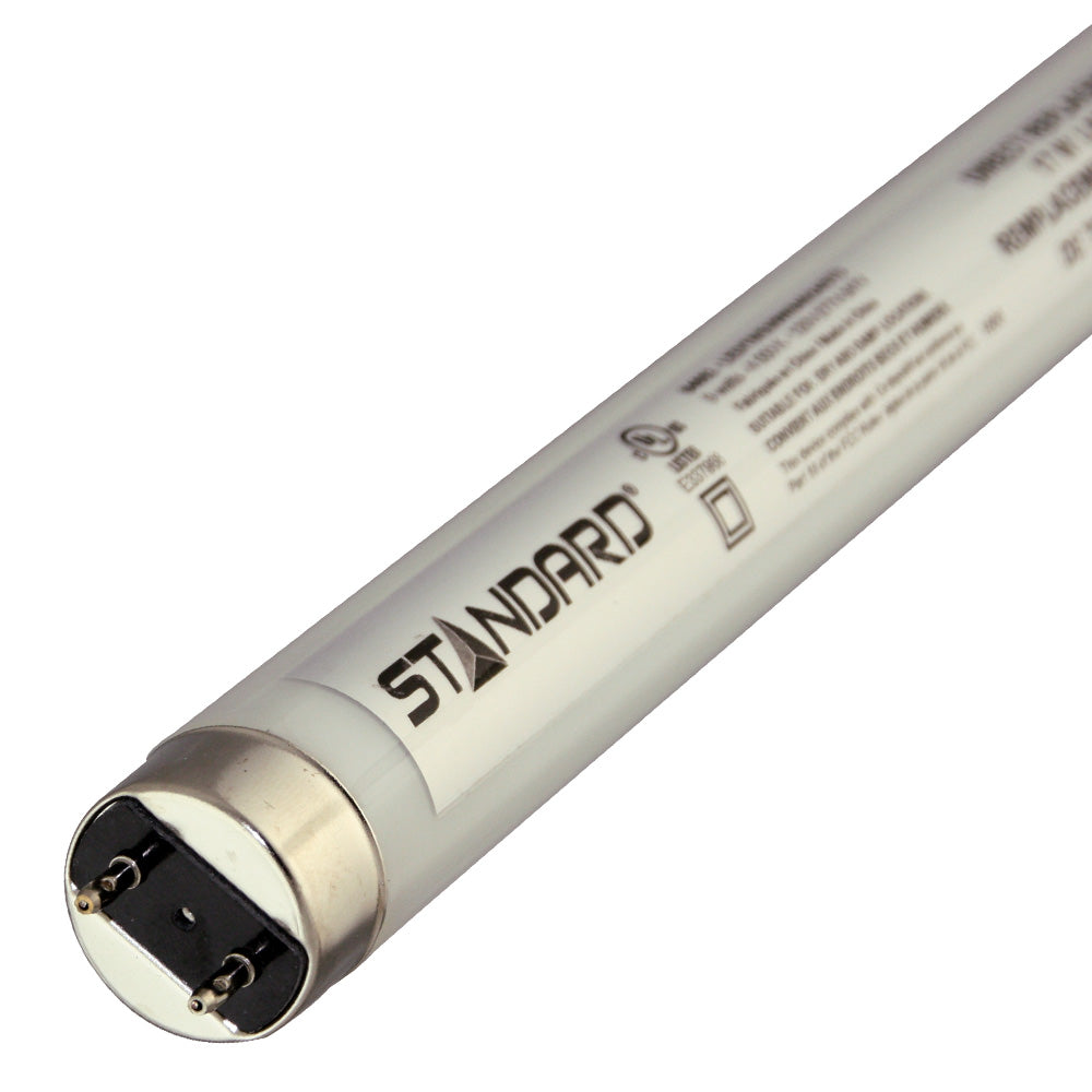Standard 15W T8 LED - 30W Equal - 5000K - Ballast Compatible