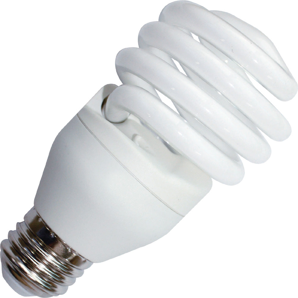 20W CFL - 75W Equal - 5000K Very White Light