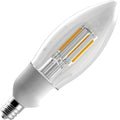 Standard - 3.5W LED Filament Style - B11 - Clear - Candelabra Base