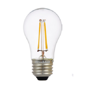 Sylvania 74590 | 4.5W Filament LED - 40W Equal - A19 - Medium Base - 2700K