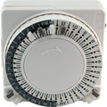 Mechanical Timer for Automated On/Off Lighting for Home Security