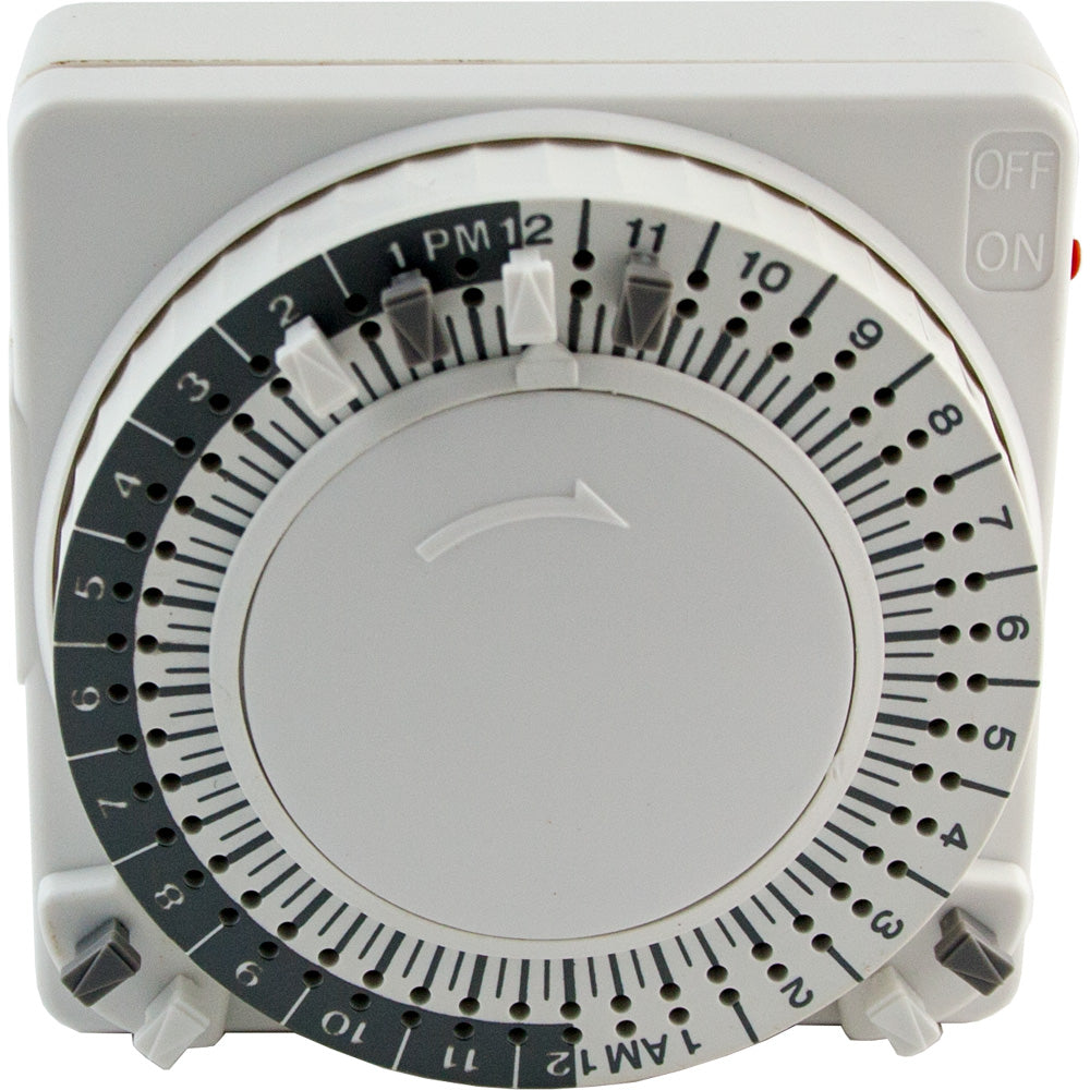 Mechanical Timer for Automated On/Off Lighting for Home Security