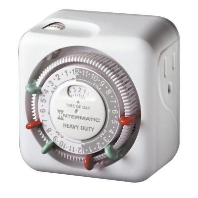 Intermatic TN311K - 15 Amp Indoor Plug-In Timer - Premium Heavy Duty