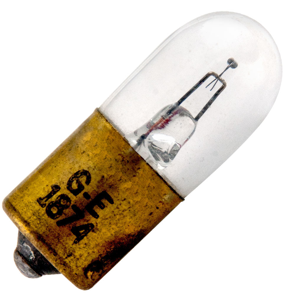 1874 Bulb | 2.75 Amp, 3.7 Volt, 10.2 Watts, T5, BA15S Base