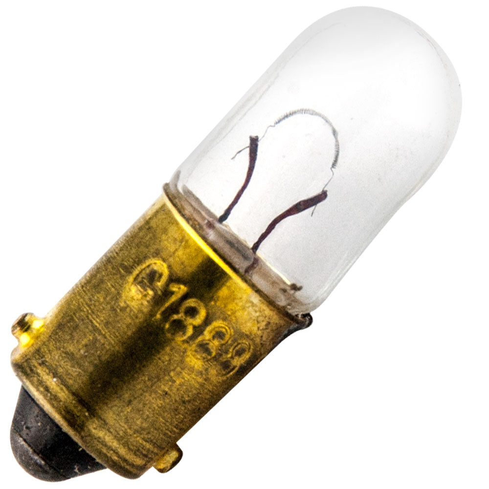 CEC 1888 | 0.5A 7V T3 1/4 Clear Miniature Bayonet Base Bulb