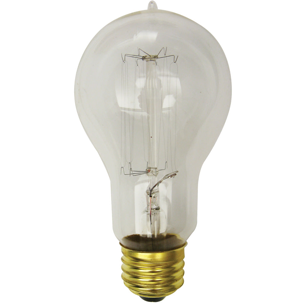 Standard - 40W Victorian - Squirrel Cage Filament - A19 - Medium Base
