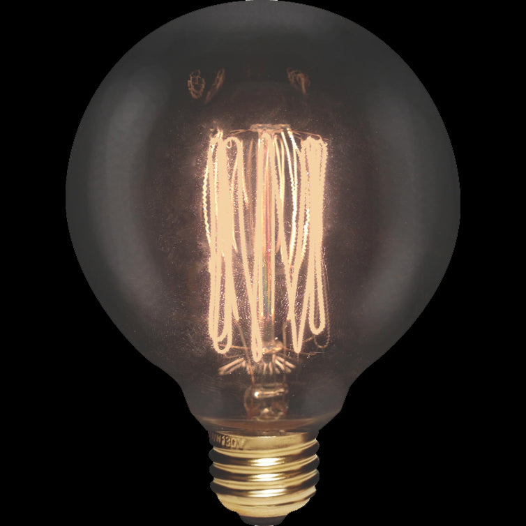 Standard - 60W Victorian - Squirrel Cage Filament - G30 - Medium Base