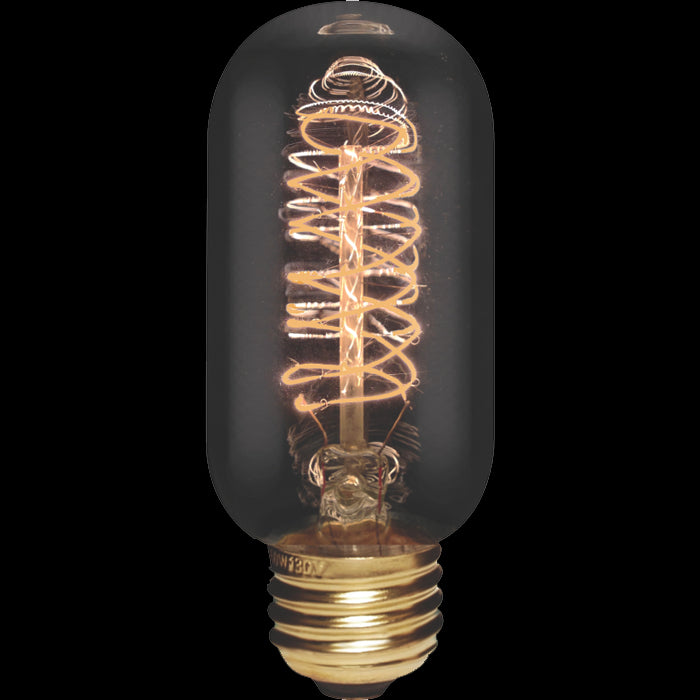 Standard - 40W Victorian - Spiral Filament - T14 - Medium Base - Clear
