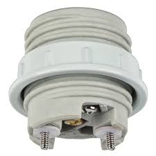 Westinghouse 7001000 | Porcelain Threaded Socket w/ Aluminum Shade Ring