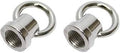 Westinghouse 7025800 | Two 1" Diameter Female Loops Brushed Nickel Finish