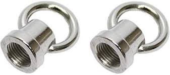 Westinghouse 7025800 | Two 1" Diameter Female Loops Brushed Nickel Finish
