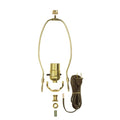 Westinghouse 7026900 | Make-A-Lamp Push-Through Socket Kit Polished Brass Finish