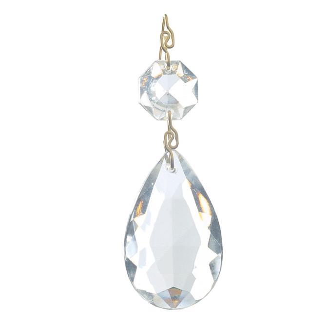 Westinghouse 7030000 | Five 1 1/2" Crystal Prisms Clear