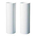 Westinghouse 7037400 | 2 Plastic Candle Socket Covers Ivory 4" Long
