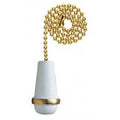 Westinghouse 7700900 | White Wooden Cone Pull Chain