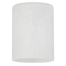 Westinghouse 8101600 | White Linen Cylinder Shade
