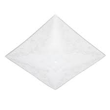 Westinghouse 8181000 | Clear Floral Design on White Diffuser