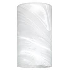 Westinghouse 8500500 | White Alabaster Large Cylinder Shade