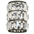 Westinghouse 8507600 | Crystal Prism & Oil Rubbed Bronze Cylinder Shade