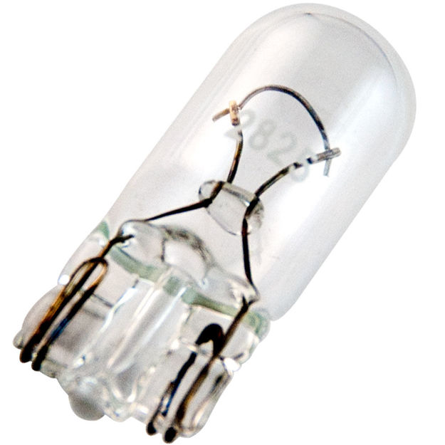 10X W5W Light T10 5W Glass Base Osram Bulb Piece Original Lamps 2825 12V