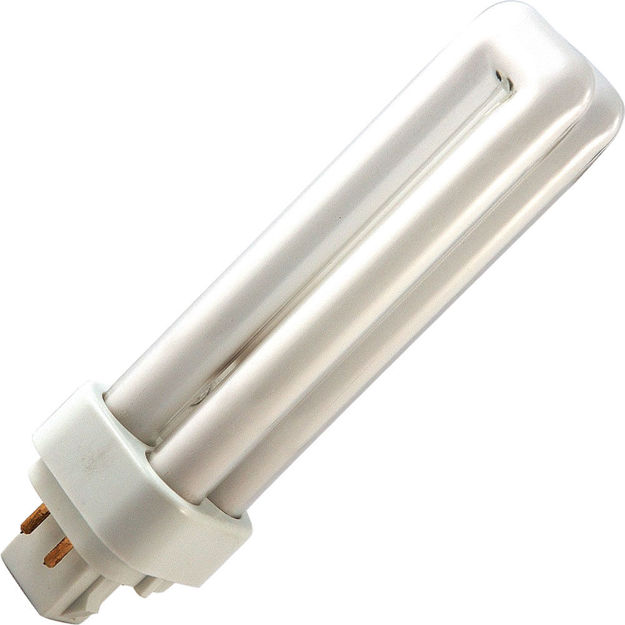 Eiko QT13/65-4P 13W Quad-Tube 6500K G24q-1 4 Pin Base Fluorescent Halogen Bulbs