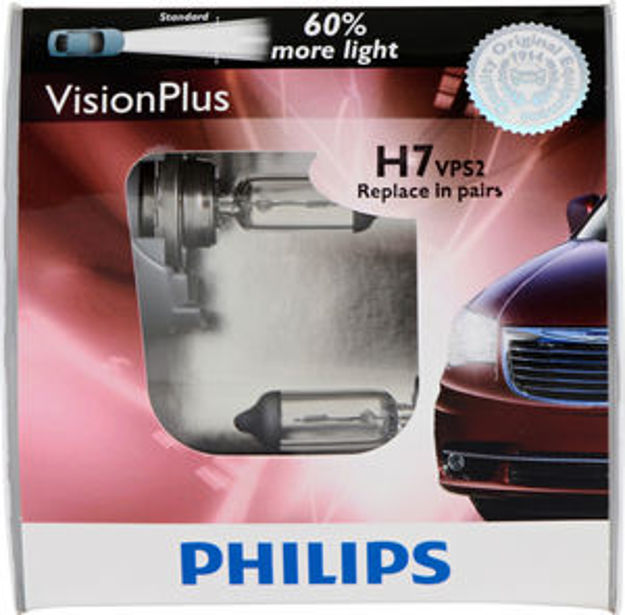 Incessant Federal Want H7 (12972) VisionPlus Bulb (2 Pack) | Philips 12972VPS2
